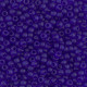 Miyuki rocailles Perlen 8/0 - Matte transparent cobalt 8-151F